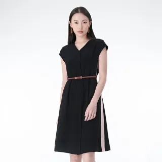 【KeyWear 奇威名品】織帶款寬鬆長褲(共2色) 歷史價格詳細信息