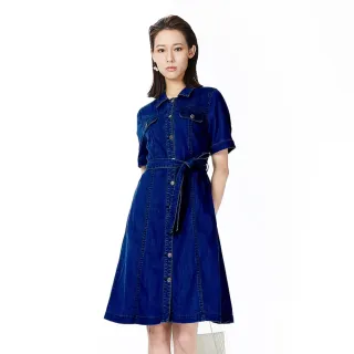 天絲短袖洋裝 甜美浪漫收腰泡泡袖 女 ZM037-113(黑) 歷史價格詳細信息