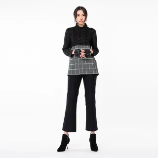 【KeyWear 奇威名品】鑽釦裝飾格紋洋裝 歷史價格詳細信息