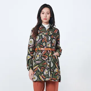 Key Wear 綠色印花柔軟舒適毛料黑長裙 歷史價格詳細信息