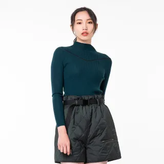 【KeyWear 奇威名品】小格子泡泡袖上衣 歷史價格詳細信息