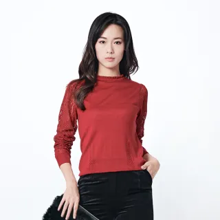 【KeyWear 奇威名品】蕾絲七分袖合身洋裝 歷史價格詳細信息