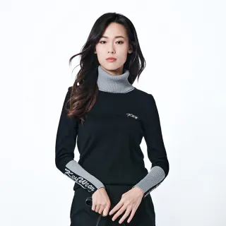 【KeyWear 奇威名品】百搭線條層次感五分袖針織上衣(共2色) 歷史價格詳細信息
