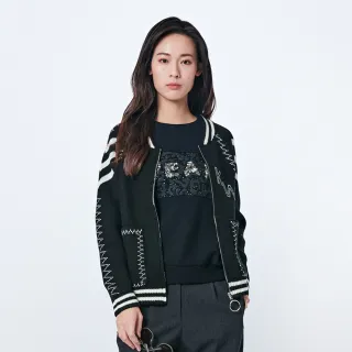 【KeyWear 奇威名品】個性可愛長袖上衣(共2色) 歷史價格詳細信息