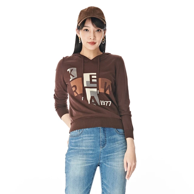 【KeyWear 奇威名品】字母拼接圓領透氣短袖針織上衣(共2色) 歷史價格詳細信息