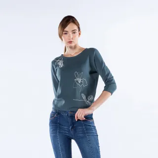 【KeyWear 奇威名品】珠鍊裝飾時尚優雅襯衫 歷史價格詳細信息