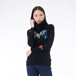【KeyWear 奇威名品】珠鍊裝飾時尚優雅襯衫 歷史價格詳細信息