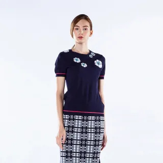 【KeyWear 奇威名品】配色線西裝領單寧牛仔外套 歷史價格詳細信息