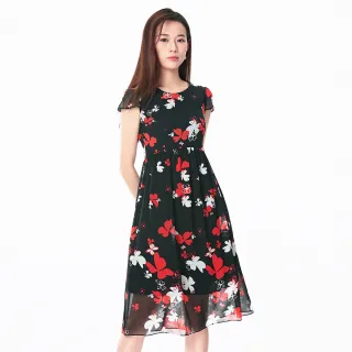 【KeyWear 奇威名品】優雅條紋收腰針織洋裝 歷史價格詳細信息