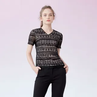 【KeyWear 奇威名品】蕾絲七分袖合身洋裝 歷史價格詳細信息