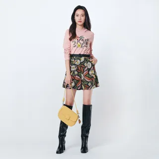 【KeyWear 奇威名品】紅色格紋雙排釦長大衣 歷史價格詳細信息