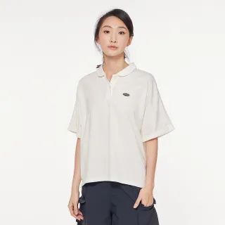 【JEEP】女裝 休閒寬版短袖POLO衫(淡黃) 歷史價格詳細信息