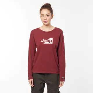 【JEEP】女裝 經典北極熊印花長袖T恤(黑色) 歷史價格詳細信息