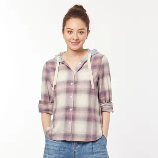 【JEEP】女裝 復古風經典格紋長袖襯衫(紅色) 歷史價格詳細信息