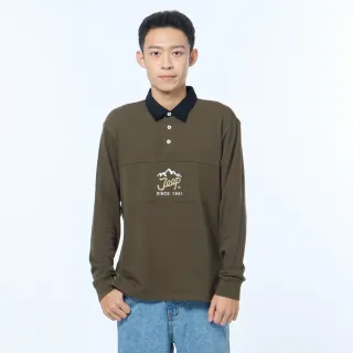 【JEEP】男裝 山峰圖騰LOGO設計短袖T恤(咖啡色) 歷史價格詳細信息