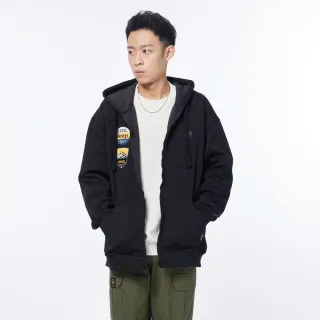 男童貼布刷毛加厚連帽風衣大衣 男童 風衣 大衣 外套 軍外套 兒童 童裝 夾克 橘魔法【p0061199644054】 歷史價格詳細信息