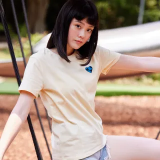 【JEEP】女裝 休閒寬版短袖POLO衫(淡黃) 歷史價格詳細信息