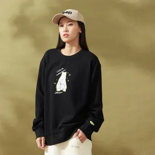 【JEEP】女裝 北極熊圖騰休閒長袖T恤(米色) 歷史價格詳細信息