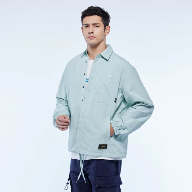 【JEEP】男裝 工裝多口袋時尚連帽外套(軍綠) 歷史價格詳細信息