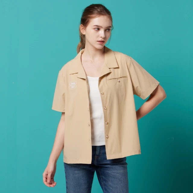 【JEEP】女裝 百搭貼布繡口袋外套(灰綠) 歷史價格詳細信息