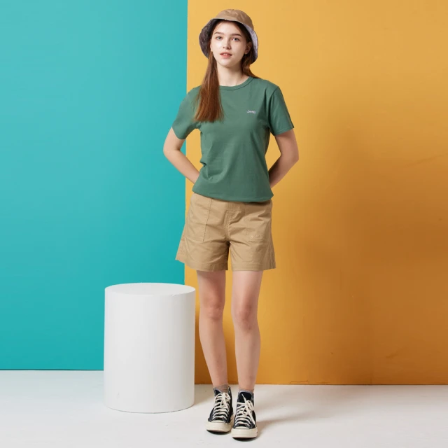 【JEEP】女裝 百搭貼布繡口袋外套(灰綠) 歷史價格詳細信息