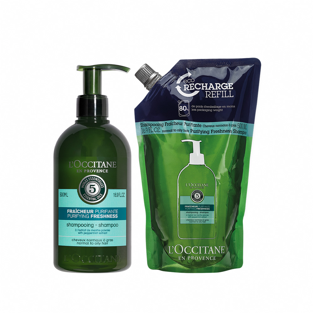 【L’OCCITANE 歐舒丹】草本洗髮乳500ml(強韌/修護/平衡/淨涼)★4款任選 歷史價格詳細信息