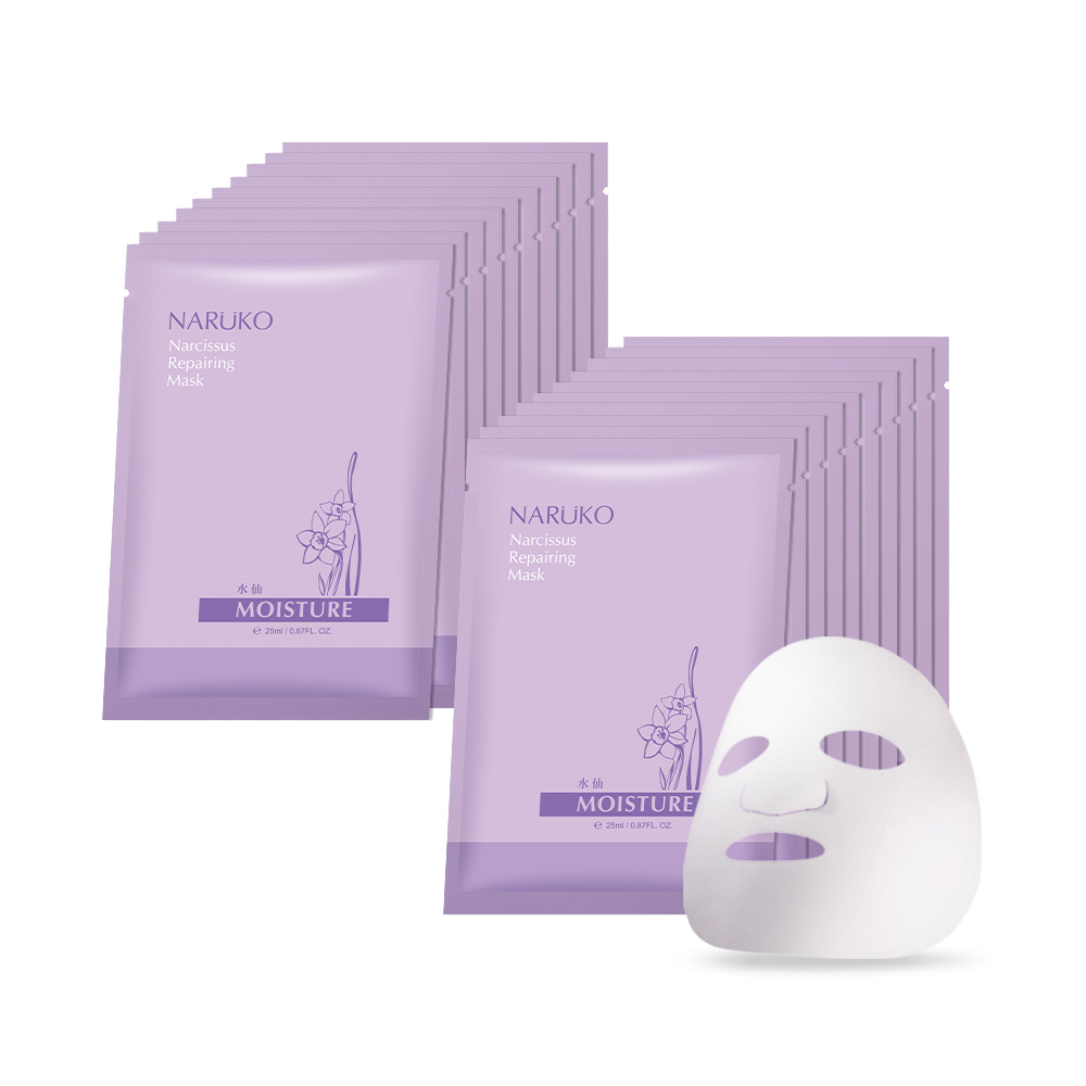 【NARUKO牛爾】面膜保濕組 (森玫瑰保濕10片+水仙修護10片+白玉蘭緊緻8片+紅薏仁雪白10片) 歷史價格詳細信息