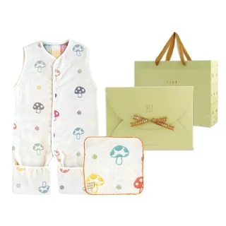 Hoppetta蘑菇六層紗前扣小背心禮袋組-pchome獨家 歷史價格詳細信息