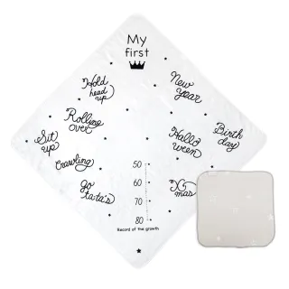 10mois 月桂冠成長紀念浴巾(夢幻粉/天空藍) 歷史價格詳細信息