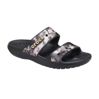 【Crocs】中性鞋 經典雙帶拖鞋(206761-100) 歷史價格詳細信息