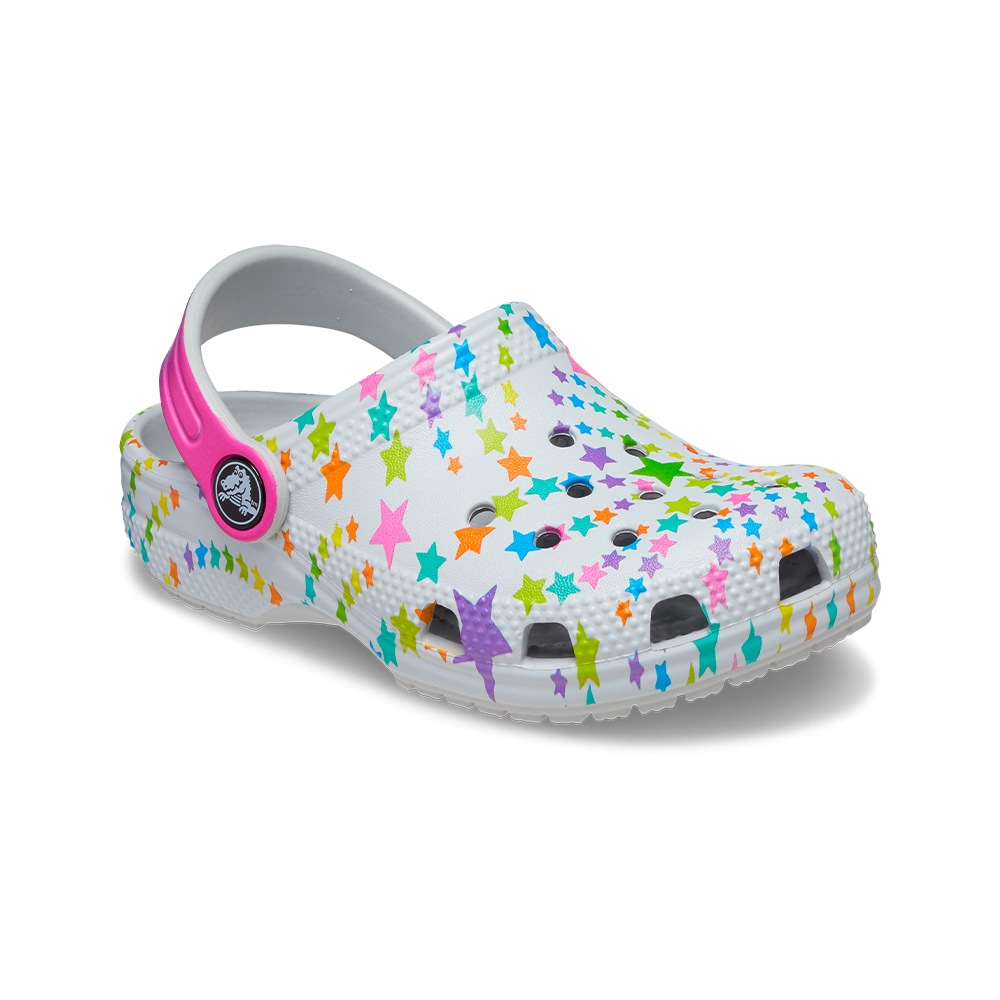 Crocs Disco Dance Party Clog T 灰白 彩色 洞洞鞋 幼童鞋 小朋友 2080960ZT 歷史價格詳細信息