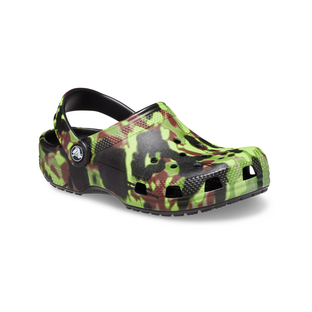 【Crocs】童鞋 經典噴霧迷彩大童克駱格(208305-001) 歷史價格詳細信息