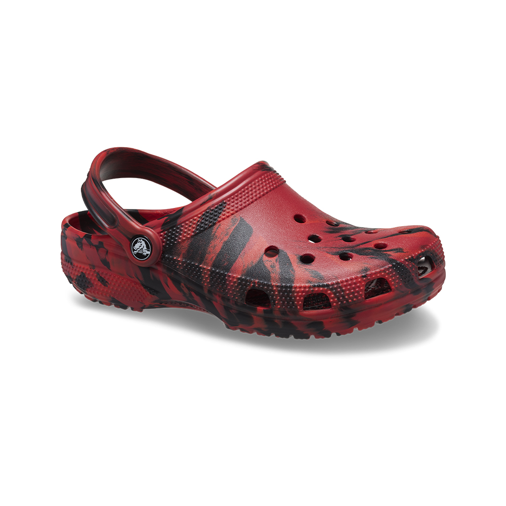 【Crocs】中性鞋 經典大理石紋涼鞋(207701-1FK) 歷史價格詳細信息