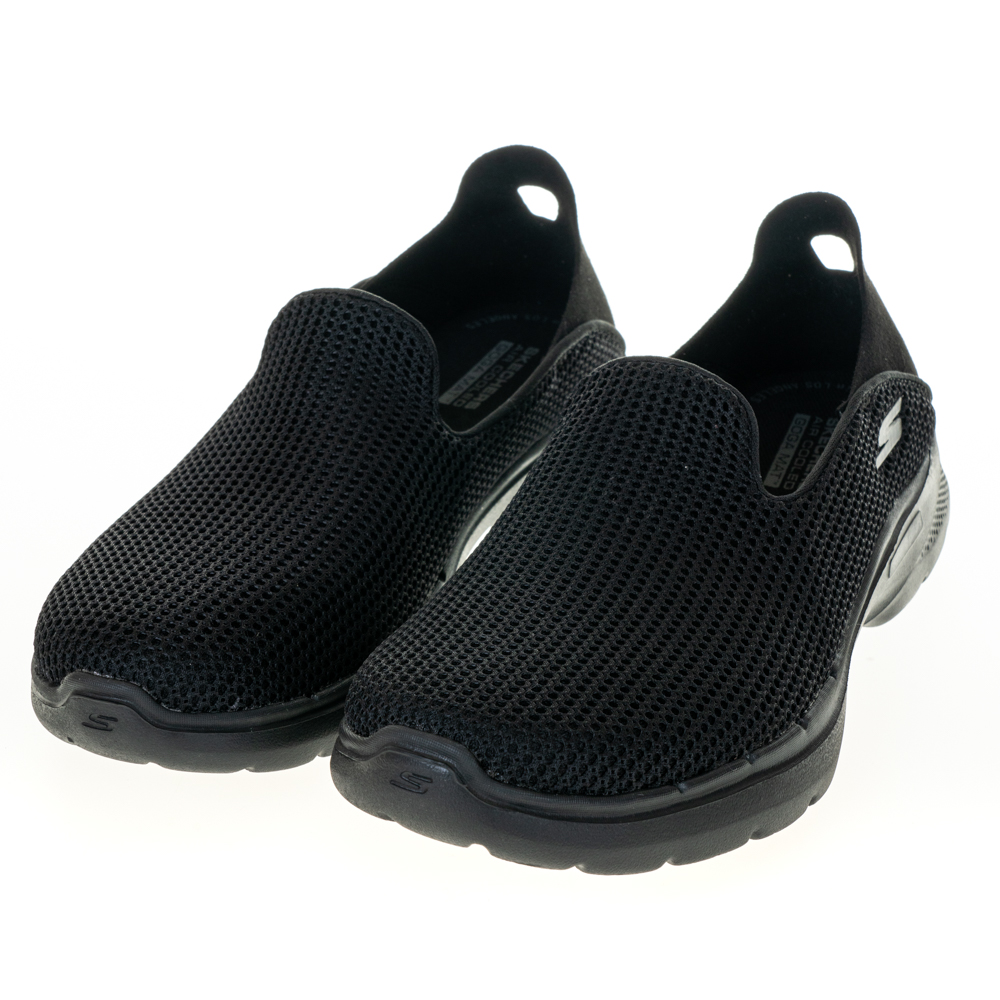 SKECHERS 健走系列 GO WALK 6 套式休閒鞋 黑白 124539BKMT 女鞋 歷史價格詳細信息