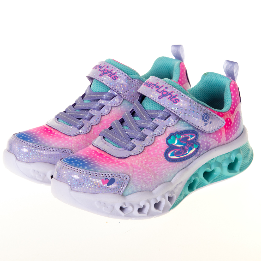 SKECHERS 女童系列 燈鞋 FLUTTER HEART LIGHTS - 302314LLVMT 歷史價格詳細信息