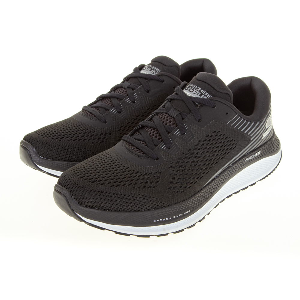 Skechers 慢跑鞋 Go Run Persistence 黑 白 碳板 推進感 男鞋【ACS】 246053BKW 歷史價格詳細信息