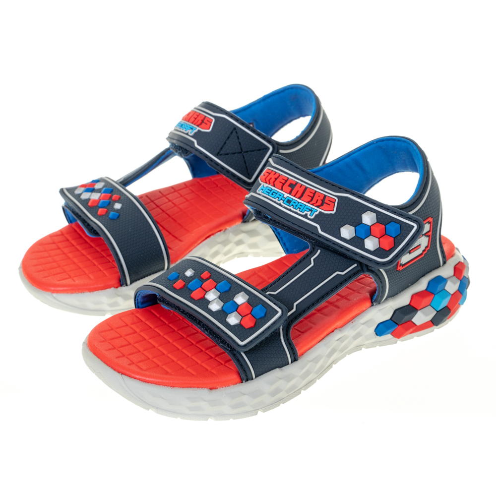 SKECHERS 男童系列 燈鞋 MEGA-SURGE - 400132LBKGY 歷史價格詳細信息