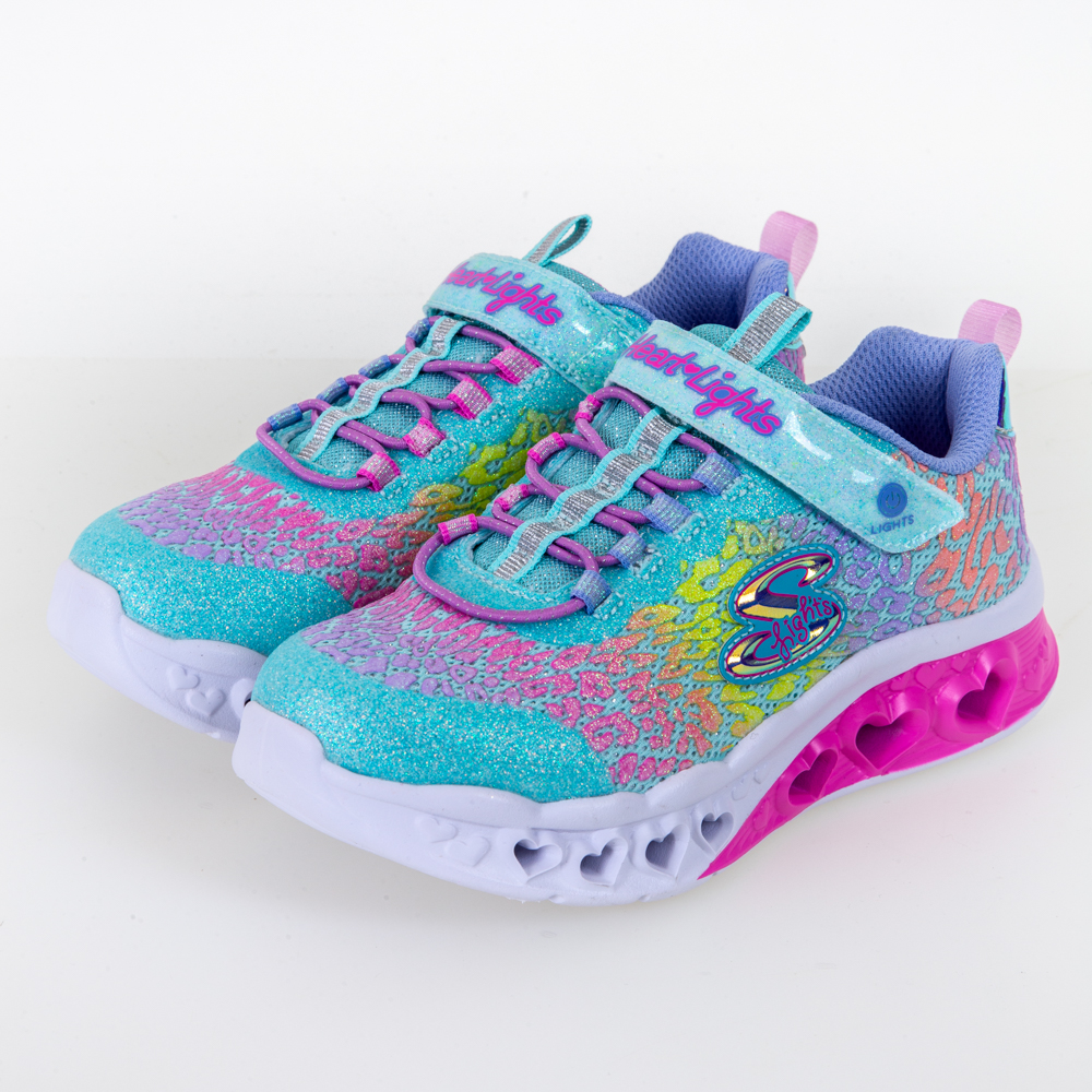 SKECHERS 女童系列 燈鞋 FLUTTER HEART LIGHTS - 302314LLVMT 歷史價格詳細信息