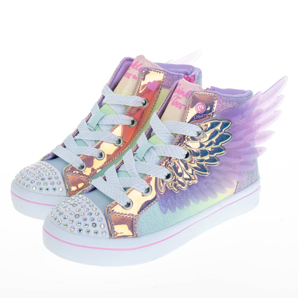 【SKECHERS】女童鞋系列 燈鞋 STAR SPARKS(302324LPKMT) 歷史價格詳細信息