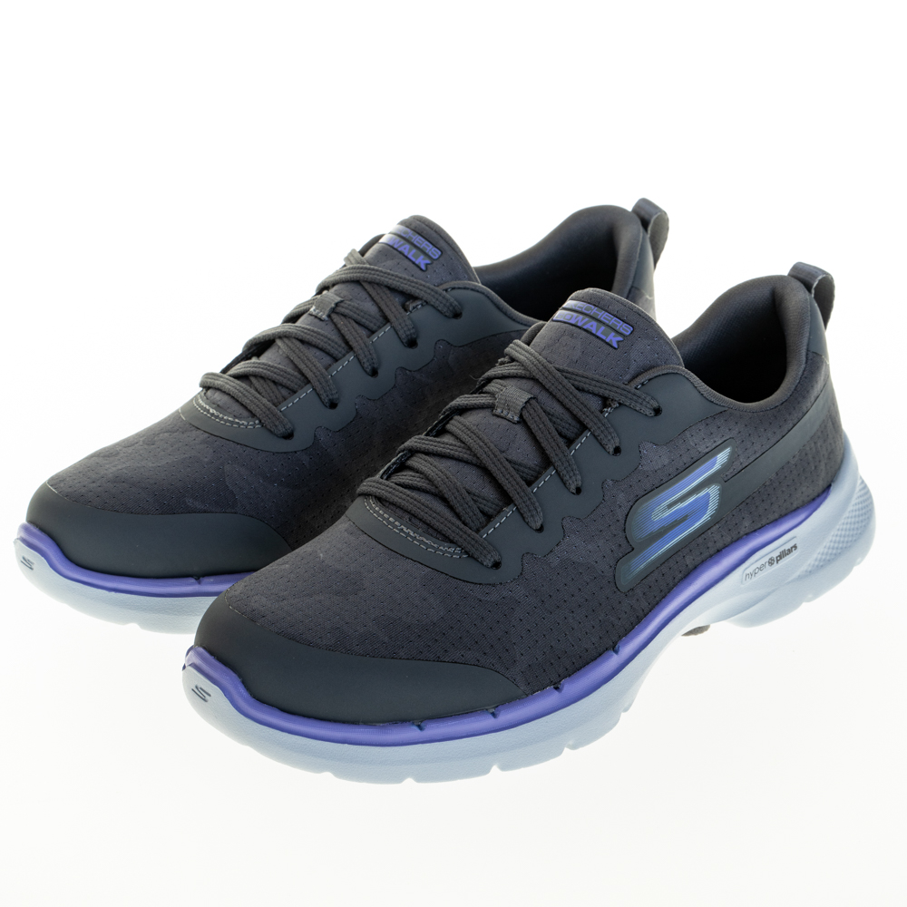 SKECHERS 健走系列 GO WALK 6 套式休閒鞋 黑白 124539BKMT 女鞋 歷史價格詳細信息