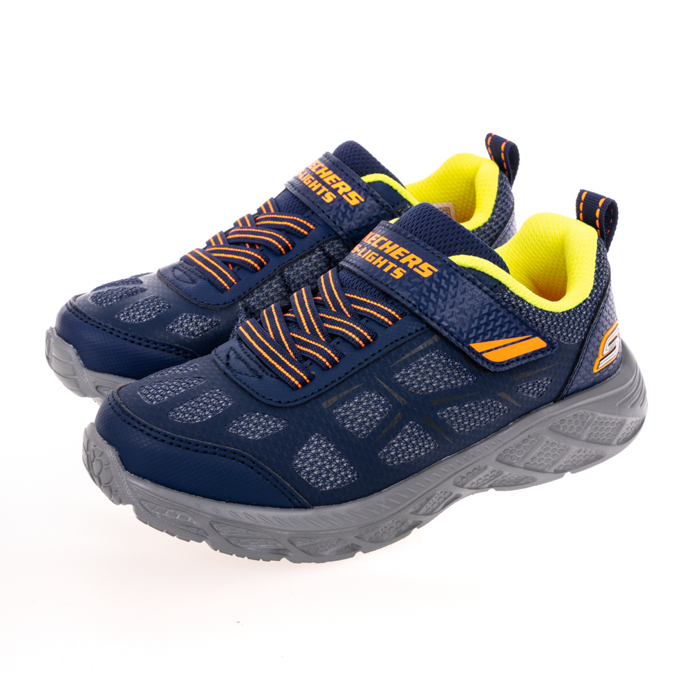 SKECHERS 男童系列 燈鞋 DYNAMIC-FLASH - 401529LBKRB 歷史價格詳細信息
