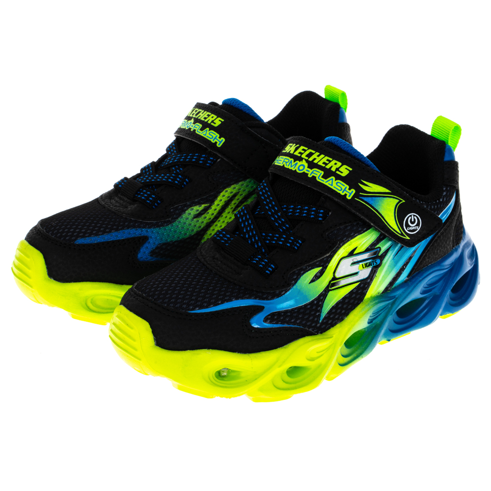 【SKECHERS】男童鞋系列 燈鞋 KOOL BRICKS(402223LBLMT) 歷史價格詳細信息