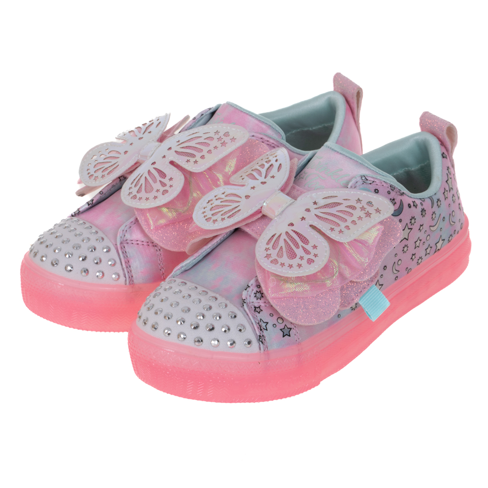 【SKECHERS】女童鞋系列 燈鞋 STAR SPARKS(302324LPKMT) 歷史價格詳細信息