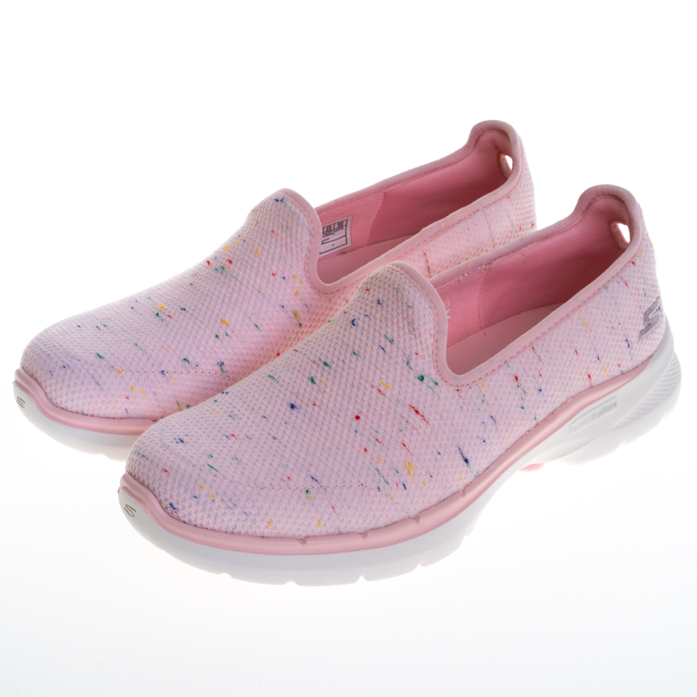 SKECHERS 健走系列 GO WALK 6 套式休閒鞋 黑白 124539BKMT 女鞋 歷史價格詳細信息