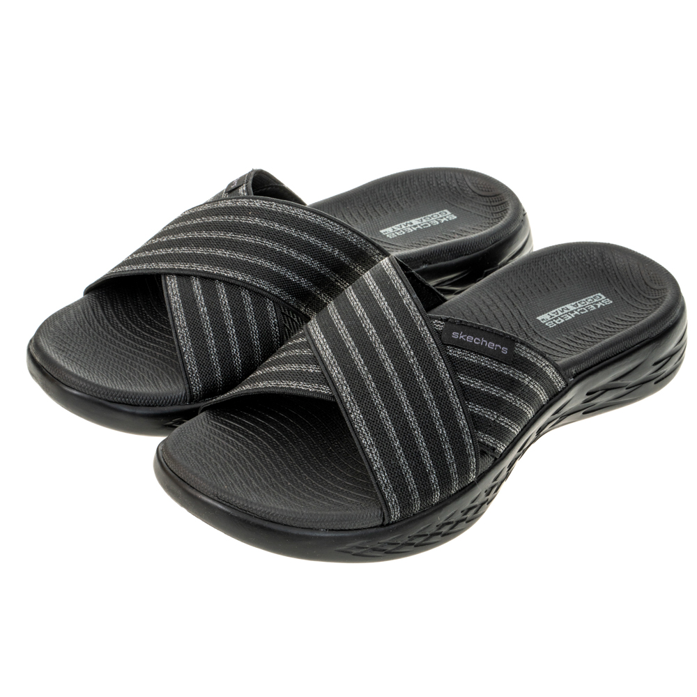 SKECHERS 女鞋 健走鞋 健走系列 涼拖鞋 GO WALK ARCH FIT SANDAL - 140221BKW 歷史價格詳細信息