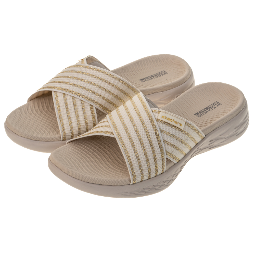 SKECHERS 女鞋 健走鞋 健走系列 涼拖鞋 GO WALK ARCH FIT SANDAL - 140221BKW 歷史價格詳細信息
