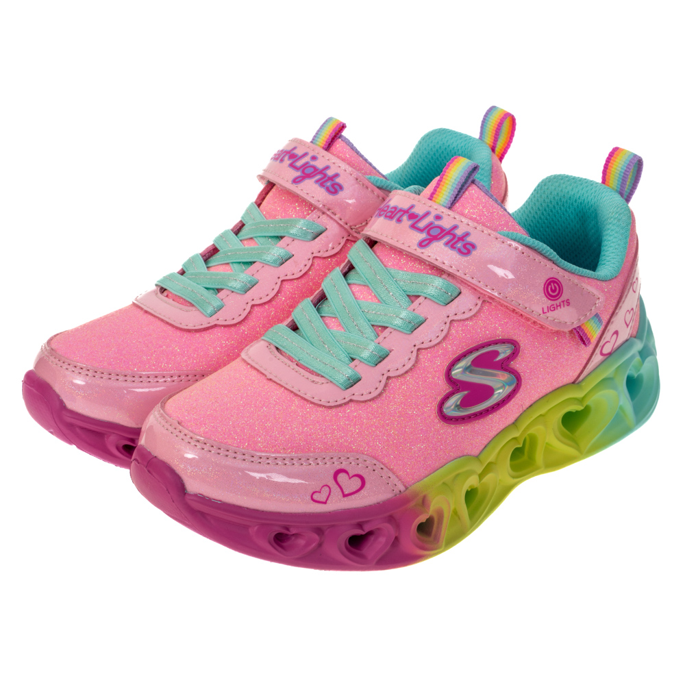 【SKECHERS】女童鞋系列 HEART LIGHTS(20294LBKMT) 歷史價格詳細信息