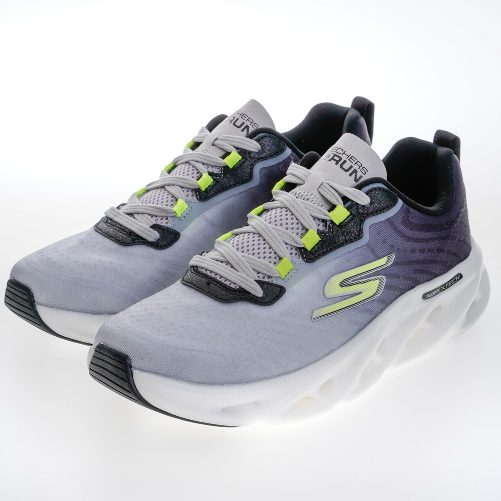 SKECHERS 慢跑鞋 男慢跑系列 GO RUN SWIRL TECH - 220547GYRD 歷史價格詳細信息