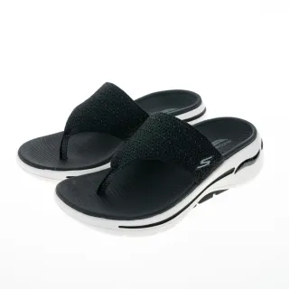 Skechers 拖鞋 Go Walk Arch Fit Sandal 男 全黑 高支撐【ACS】 229023-BBK 歷史價格詳細信息