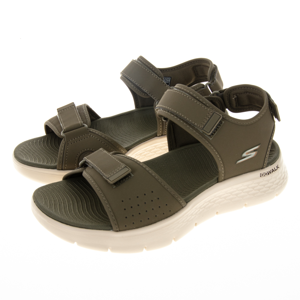 Skechers 拖鞋 Go Walk Flex Sandal 厚底緩震 黑 夾腳拖 男鞋【ACS】 229202BBK 歷史價格詳細信息